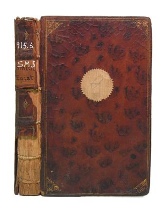 TRAVEL  SMITH, THOMAS. Epistolae quatuor, quarum duae de moribus ac institutis Turcarvm agunt [etc.].  1674